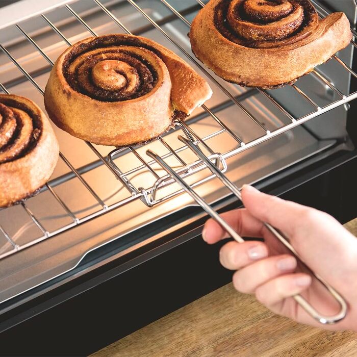 Міні-піч Cecotec Bake&Toast 1090 White 46л з грилем та таймером 60 хв, 1000 Вт, до 230°C