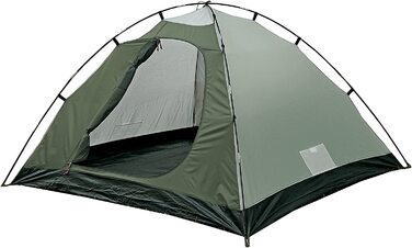 Намет High Peak Nevada 4 для кемпінгу, іглу на 4 особи, двошаровий, водонепроникний, з тамбуром, вентиляцією та москітною сіткою