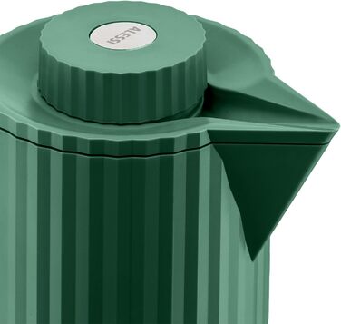 Термос Alessi Plissé MDL12 GR - дизайн, зелений, 1 л, з термопластику