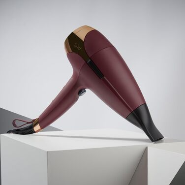 Професійний фен для волосся ghd Helios з безщітковим мотором та іонною технологією, бордо