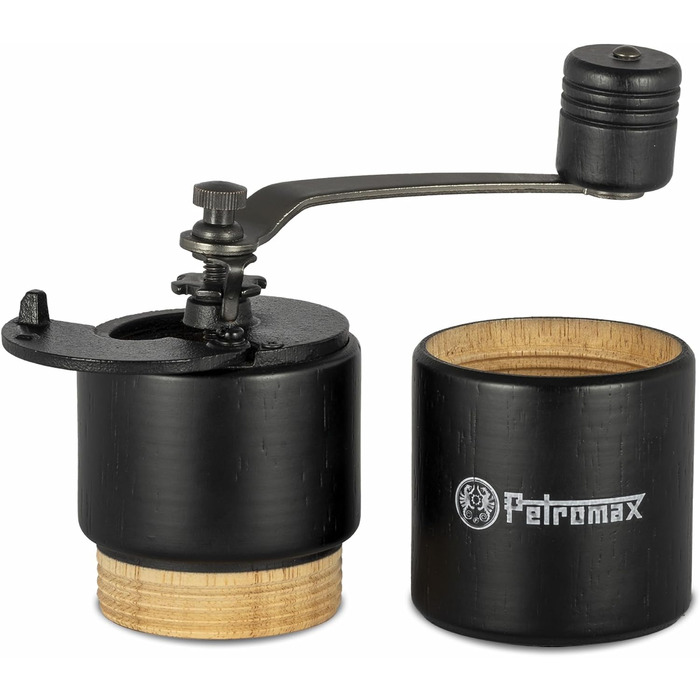 Ручна кавомолка Petromax з чавуну, регульований помел (5 ступенів)