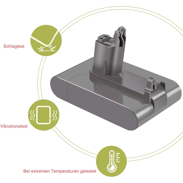 Акумулятор KUNLUN DC45 для пилососів Dyson DC31/DC34/DC45/DC35/DC56/DC57 (тип B) з фільтром