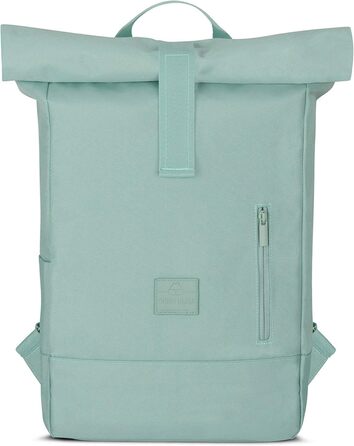 Рюкзак Johnny Urban Robin Medium м'ятний, роллтоп, 15 л, водовідштовхувальний, для ноутбука, унісекс, для міста, велопрогулянок, навчання та бізнесу, екологічний