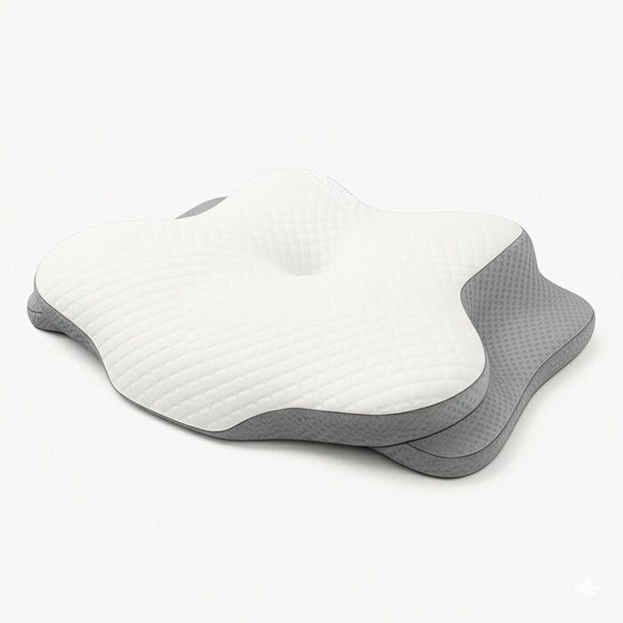 Ортопедична подушка для шиї Sei Design з Memory Foam - для спини та боку, Oeko-Tex®, Lyocell, охолоджуючий чохол