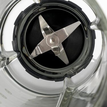Блендер HAGENUK 2в1 Powermixer і смузімейкер, 1200 Вт, скляна чаша 1,8 л, тританова чашка To-Go, BPA Free
