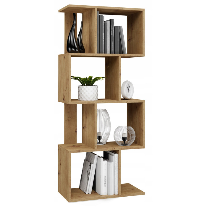 Стелаж TopEshop 59,5 x 140 x 30 см, дуб артизан