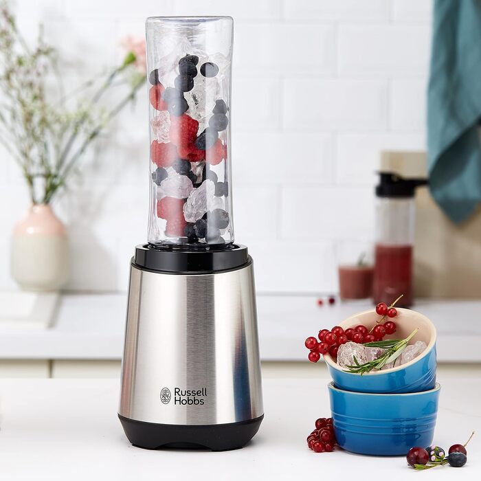 Блендер стаціонарний Russell Hobbs з функцією смузі-мейкера 23470-56, 600 мл (23500 об/хв, BPA-free, нержавіюча сталь)