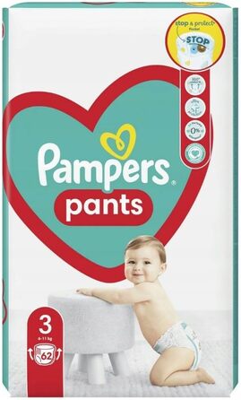 Підгузки-трусики Pampers Pants розмір 5 (12-17 кг), 48 шт, Захист та Комфорт