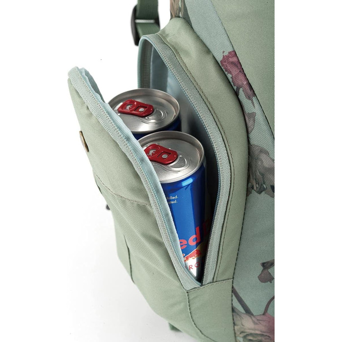 Рюкзак Nitro Daypacker 32 л у ретро стилі з м'яким відділенням для ноутбука, для школи, подорожей або міста, Dead Flower