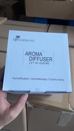 Ультразвуковий аромадифузор з пультом, 500 мл Diffuserlove – зволожувач повітря для дому, холодний туман, ароматизатор повітря