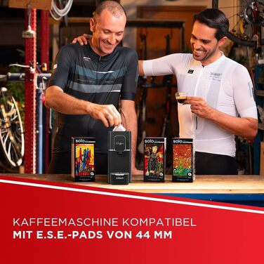 POLTI Coffea S15W: Еспресо-машина з сумісністю з E.S.E. Pads (44 мм), об'єм бака 0.85 л, тиск 19 Bar, білий/чорний колір