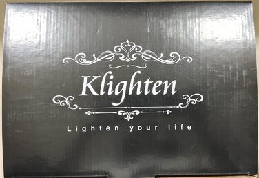 Світильник настінний Klighten E27 для вулиці та приміщень, двосторонній, антрацитовий, з датчиком руху, IP54, алюмінієвий, без лампи