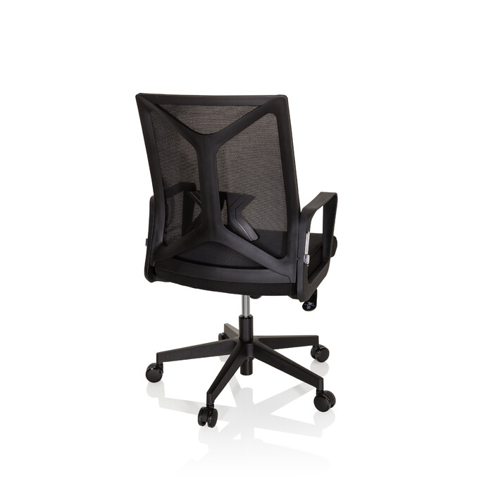 Офісне крісло / поворотне крісло ENCO Mesh Black Foldable hjh OFFICE