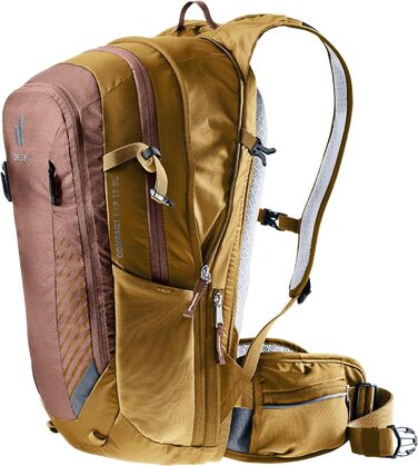 Жіночий велосипедний рюкзак Deuter Compact EXP 12 SL, 12 л, колір фіолетово-бежевий (raisin-almond)