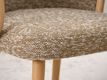 Стілець Mebel-Partner, тканина, бежевий, 1 шт.