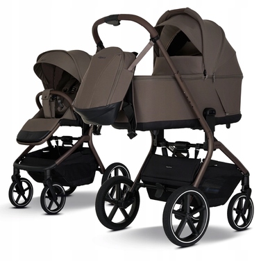 Дитячий візок 2в1 My Junior MAVI (обличям до батьків та по ходу руху), Mocca Brown