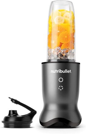 Nutribullet персональний блендер 1000 Вт, тиха робота, 900 мл Tritan Renew, сенсорне керування, темно-сірий, EU версія