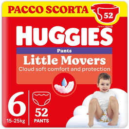 Підгузки-трусики Huggies Ultra Comfort, розмір 6 (15-25 кг), 52 шт.