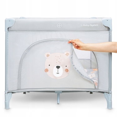 Манеж Moby System Bear, 100 x 97 см