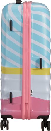 Валіза American Tourister Wavebreaker Disney Minnie Pink Kiss 67 см, 64 л, багатобарвна, спінер