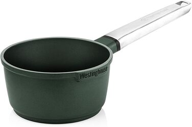 Каструля Westinghouse PERFORMANCE SERIES 18 см, індукційна, для молока, усі плити, духовка, сталевий ручка, зелена