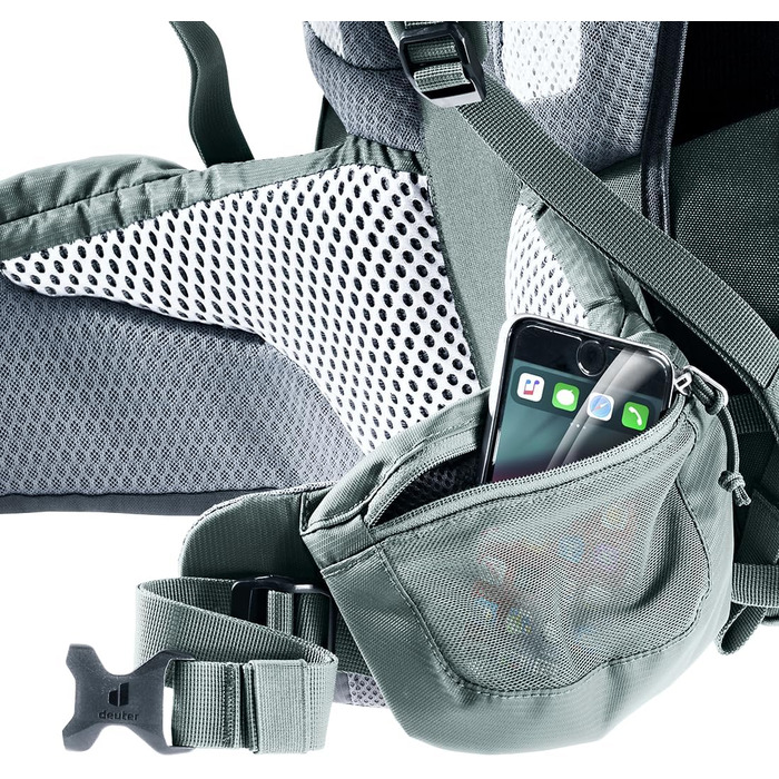 Чоловічий туристичний рюкзак Deuter Trail Pro 33 л, чорний, для хайкінгу та скелелазіння