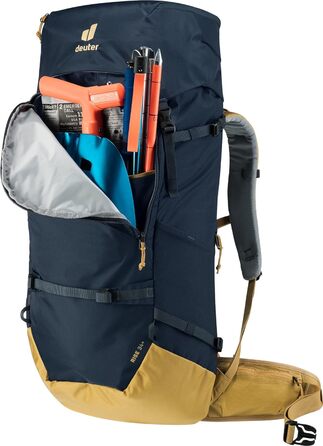 Туристичний рюкзак Deuter Rise 34+ L для снігоступів, інк-карамель
