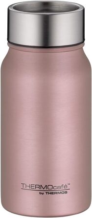 Термокружка THERMOcafé by THERMOS TC 0,35л, нержавіюча сталь, з ізоляцією, для кави на виніс, не протікає, 350000 мл, BPA-free, Rose Gold Mat