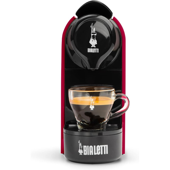 Кавомашина Bialetti Gioia, червона, 1200 Вт - для приготування еспресо