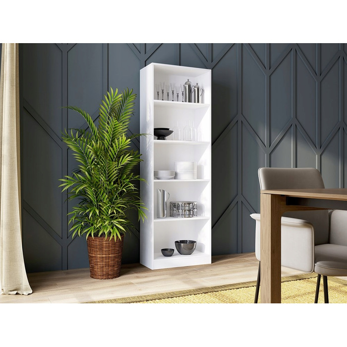 Стелаж TopEshop Office, 60 x 182 x 30 см, білий