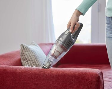 Автомобільний пилосос Black+Decker Dustbuster Flexi PD1200AV 12V, безмішковий, з гнучким шлангом, насадками та адаптером для прикурювача