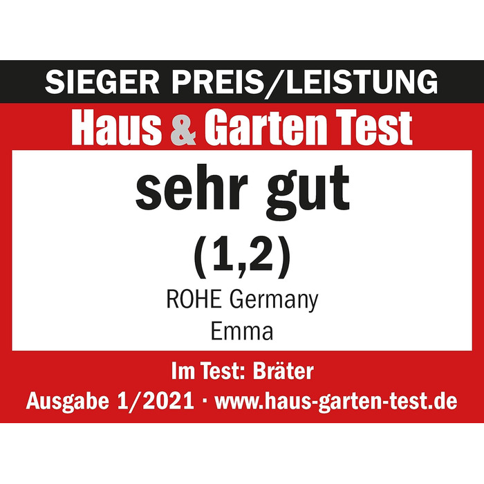 Універсальний жаровий посуд Rohe Germany Emma 8,5 л, алюміній, 32x24 см, кришка-пательня
