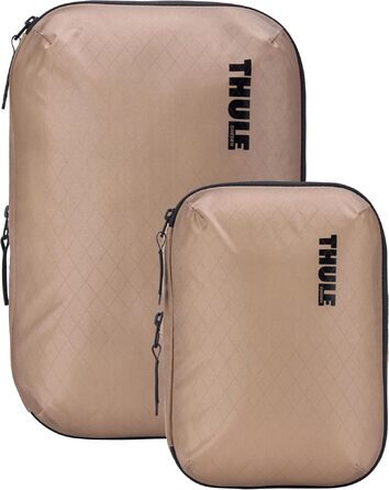 Набір компресійних органайзерів для одягу Thule Packing Cube (Small/Medium Set, Soft Beige)