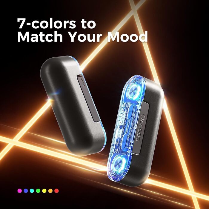 Електричний грійка для рук OCOOPA 10000 mAh, 2 шт. з розділенням, магнітний, 4 режими нагріву, швидкий нагрів, USB powerbank для зими, UT2s (MagTwins) (Pro_Schwarz)