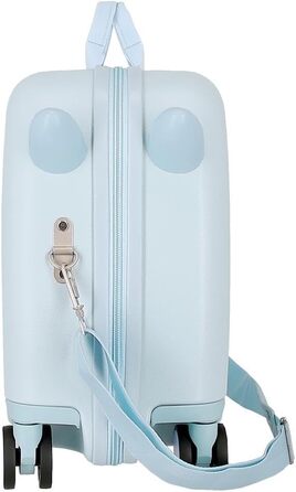 Дитяча валіза Disney Frozen Winter, 38 л, ABS, на 4 колесах, блакитна, 50x38x20 см, ручна поклажа