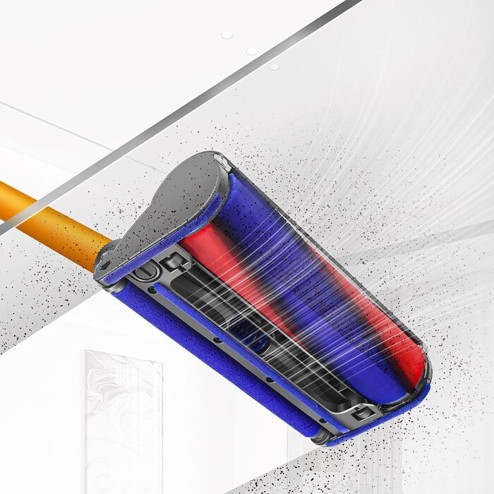 Електрична м'яка насадка-щітка DrRobor для пилососа Dyson V10/V11/V15, аксесуар для жорстких підлог