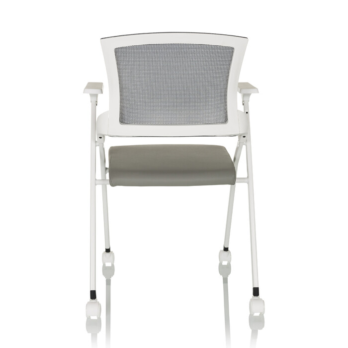 Крісло для відвідувачів / розкладне крісло PRIORITY II W Mesh / PU grey hjh OFFICE