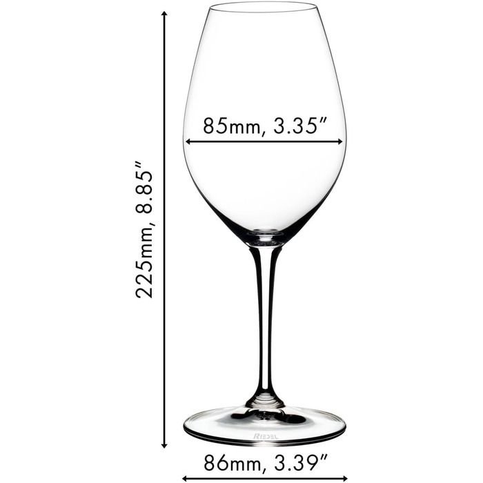 Бокал для вина RIEDEL Vinum Riesling Gran Cru 2 шт., кришталь, для білого вина
