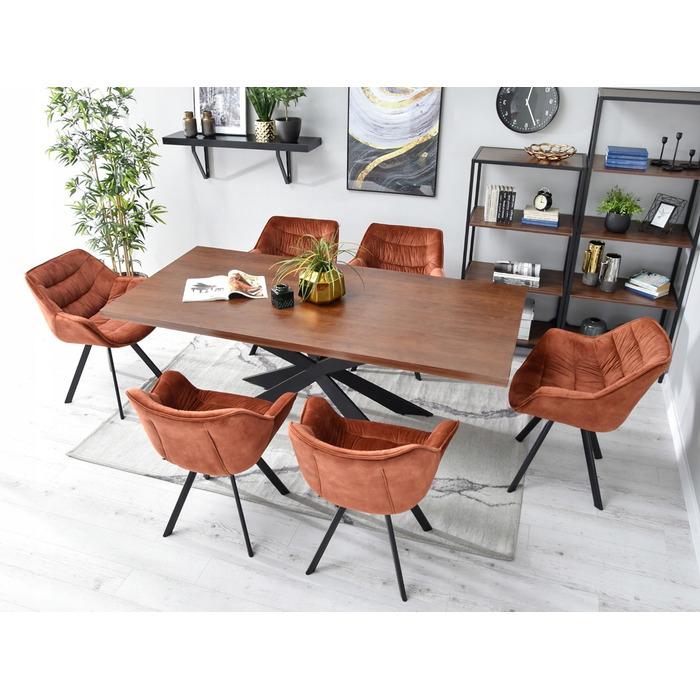 Стілець Mebel-Partner, велюр, золотий, 1 шт.