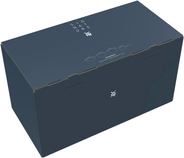 Набір каструль WMF Fusiontec Mineral 4 шт, індукційні, з кришками, кераміка, без нікелю, червоні, стійкі до подряпин