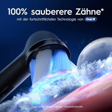 Електрична зубна щітка Oral-B iO Series 9, набір з 2 шт (Чорна та Рожева), 3 додаткові насадки та футляр