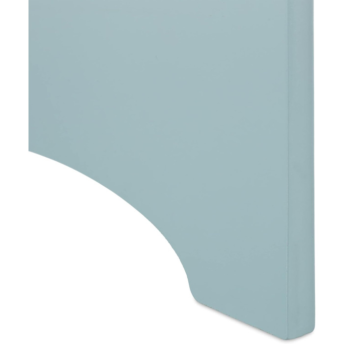 Дитяча книжкова полиця Relaxdays з малюнком собаки, 4 відділення, 71x61,5x30 см, МДФ та тканина, синя/біла