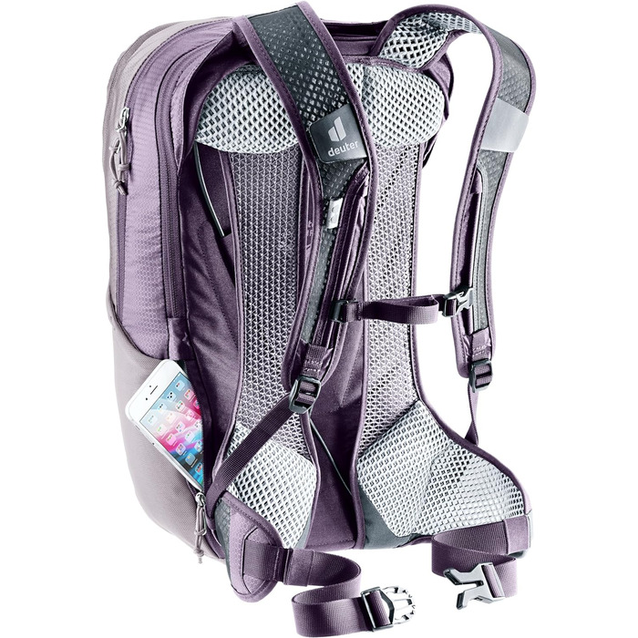 Велосипедний рюкзак Deuter Race Air 14+3 л, лаванда-фіолетовий