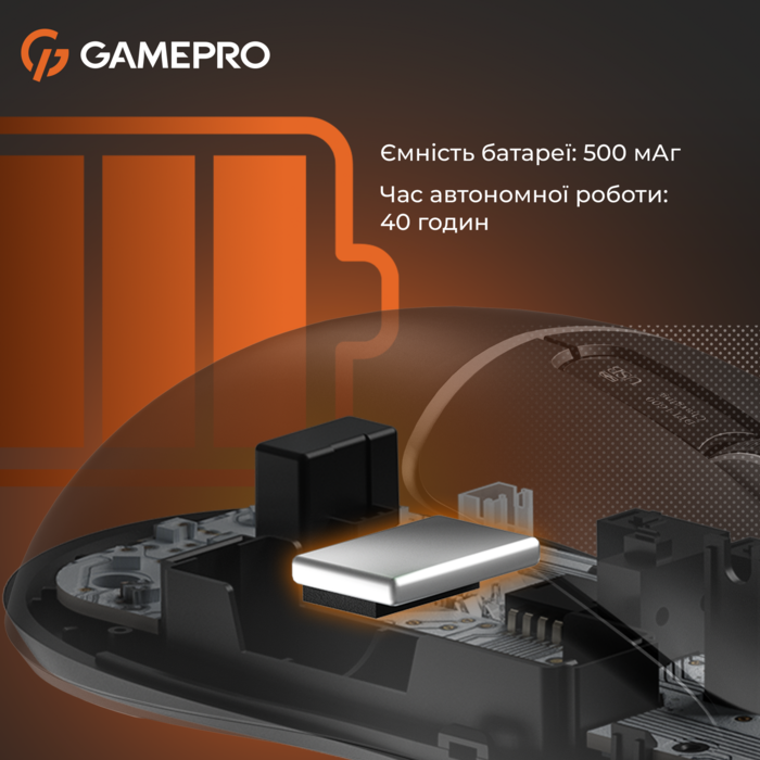 Бездротова ігрова миша GamePro Genesis Ranker (GM012B)