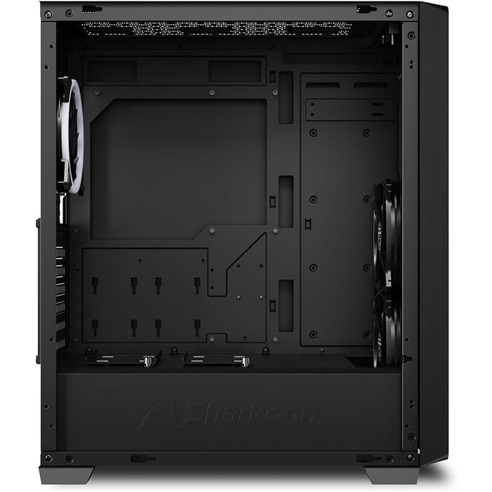 Корпус для ПК Sharkoon VS8 RGB Midi ATX, чорний