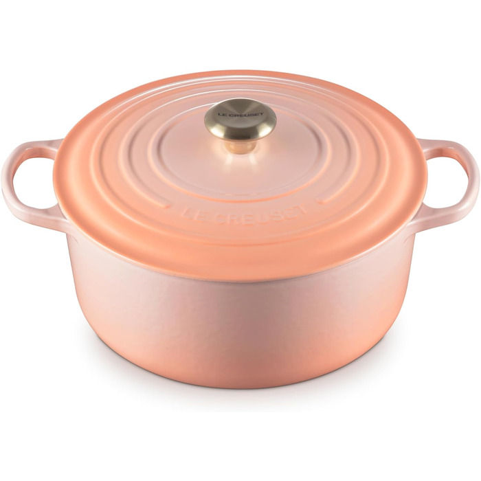 Le Creuset Signature Чавунна сковорода з кришкою, Ø кругла, 4.2 л, Ocean