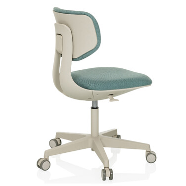 Дитячий письмовий стілець / дитячий стілець KID CLASSIC тканина синій hjh OFFICE