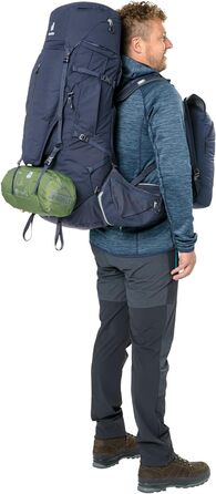 Рюкзак для трекінгу Deuter Aircontact X 60+15 л (M), синій