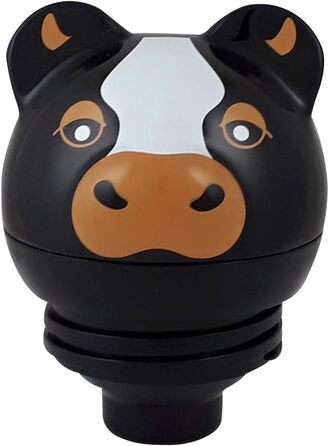 Термос-графін Helios Thermo-Cow, пластик, 1 л, чорний