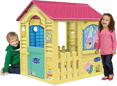 Дитячий будиночок Peppa Pig для вулиці - міцний пластик, легка збірка, для дітей від 2 років (89503)